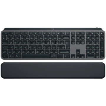 Logitech MX Keys S Wireless Keyboard + Palm Rest, 