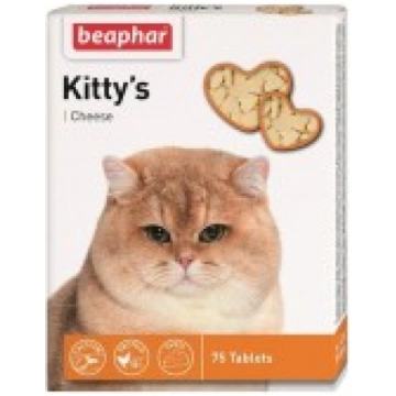 Vitamīnizēta papildbarība : Beaphar KITTY"S Cheese