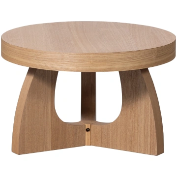 Sānu galds Tala, Ø55 cm, 35 cm, MDF / finieris, da