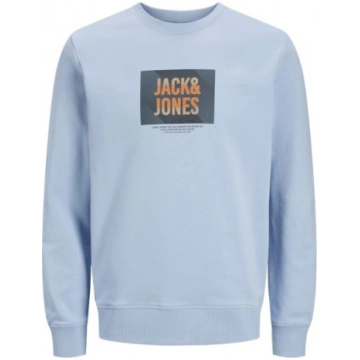 Jack & Jones HUDSON Sweatshirt Chambray Blue - Dže