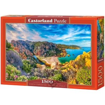 Castorland puzle Costa Paradioso, Sardinia, Italy 