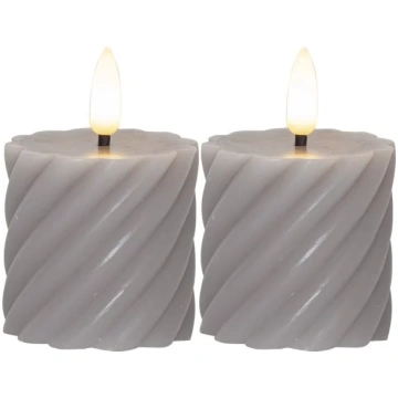 LED vaska Sveces 2gb. Star Trading Flamme Swirl 7.