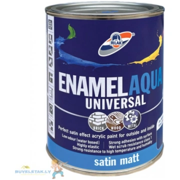 Enamel Aqua Universal pelēka mat. (0.9l) 19104