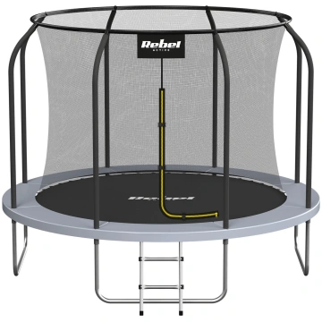 Batuts Rebel Active Pro, 244 cm, ar drošības tiklu