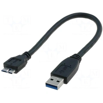 Cable | USB 3.0 | USB A plug,USB B micro plug | ni
