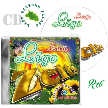 CD Līgo Latvija zelts - Līgo dziesmu izlase