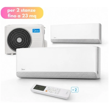 Midea Breezeless E Dual Split 5,28 kW 12.000 + 12.