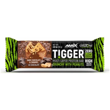 AMIX TiggerZero Multi-Layer Protein Bar 60g, Dark 