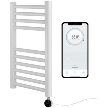 Elektriskais apsildāmo dvieļu žāvētājs ar WiFi vie