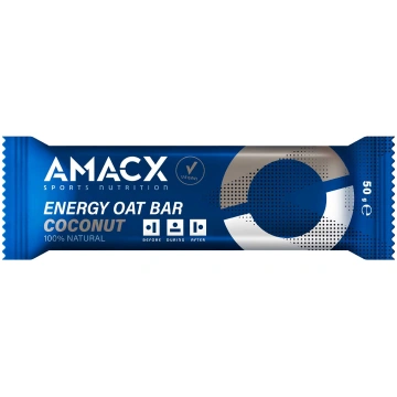 Amacx Energy Oat Bar - Carbohydrate Bar - 50g Lemo