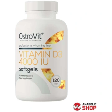 Ostrovit Vitamin D3 4000 IU 120 kapsulas
