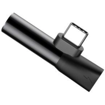Baseus CATL41-01 (USB type C - Mini Jack ; black c