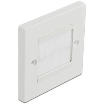 Delock Cable Management Cover 86 x 86 mm with whit