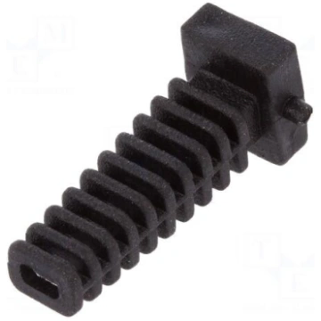 Strain relief | black | Panel thick: max.2.2mm | L