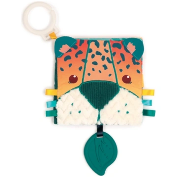 LUDI Sensorā auduma grāmatiņa, Jungle, 3+ mēn