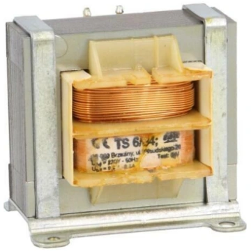 Transformer: mains; 6VA; 230VAC; 9.9V; 500mA; Lead
