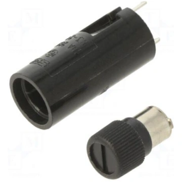 Fuse holder | THT | 5x20mm | 10A | thermoplastic |