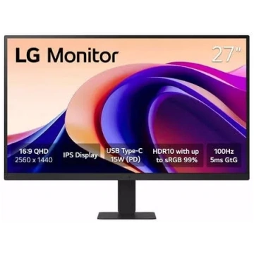 LG 27U631A-B.AEUQ 27inch QHD IPS Monitor with USB-