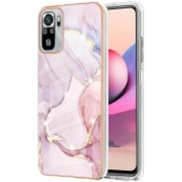 IMD Electroplating Marble Pattern TPU Phone Shell 