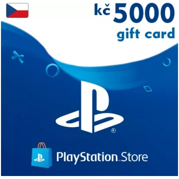 PSN Karte 5000 CZK (Čehija) - PlayStation Dāvanu K