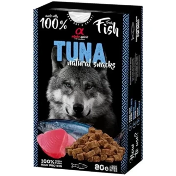 ALPHA SPIRIT NATURAL TUNA apmācību gardumi no Tunč