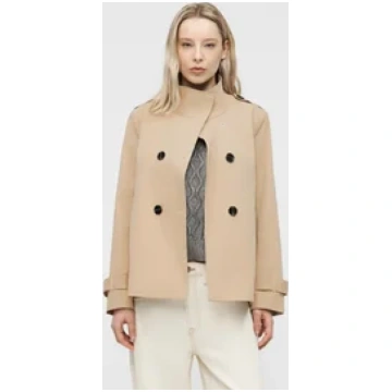 ONLORCHID HIGH COLLAR JACKET - Viegla jaka - humus