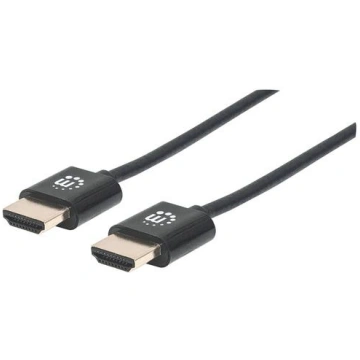 Manhattan Ultra-thin HDMI cable with Ethernet, 0.5