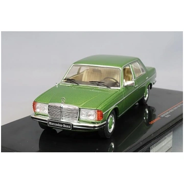 Ixo mērogs 240D W123 1976 Metāliski zaļš 1/43 Merc