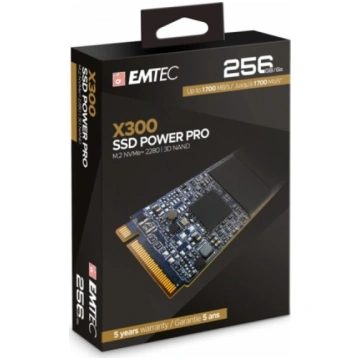 Emtec X300 M.2 SSD Power Pro 256 GB, Solid State D