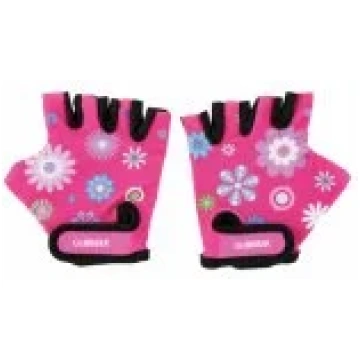 GLOBBER GLOBBER TODDLER GLOVES, FLOWERES PINK akse