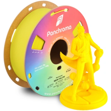 Panchroma PLA Neon 1.75mm 1kg - Neon Yellow Polyma