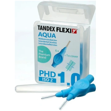 Starpsuņu birstes Tandex Flexi Extra Fine Aqua — 6