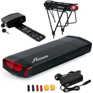 Pannier Rack Ebike akumulators, 36 V 48 V 52 V 15