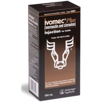 IVOMEC PLUS // ivermectin + clorsulon // for cattl