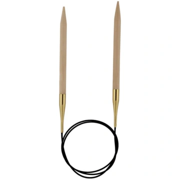 KnitPro Basix Beech apaļadāmadatas 120cm - 12.00 m