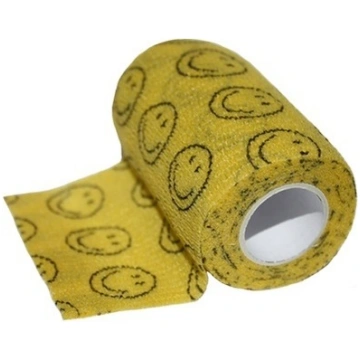FancyFlex Smiley, kohēziska elastīgā saite, rūgta 