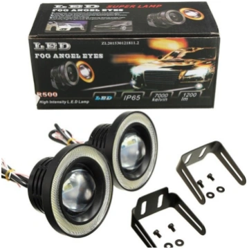 DRL LIGHTS COB LED dienas gaitas gaisma, diametrs 