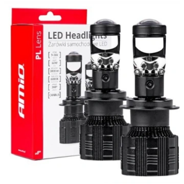 LED spuldzes H7/H18, 60W, 6000K, 9-36V, PL Lens sē
