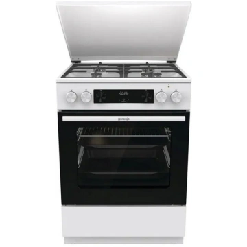 Brīvstāvošā plītis Gorenje GKS6C71WF — elektriskā