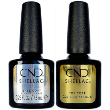 CND Shellac Base+Top Coat Kit - Gel Polish Base Co