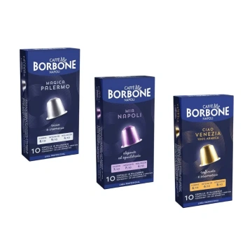 300 Capsule Nespresso in Alluminio Caffè Borbone (