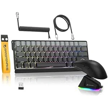 MAMBASNAKE x Attack Shark X60HE Rapid Trigger bezv