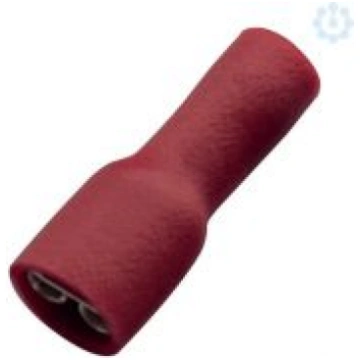 Socket sleeves(female) insulated 0.5-1.0/6.3x0.8 J