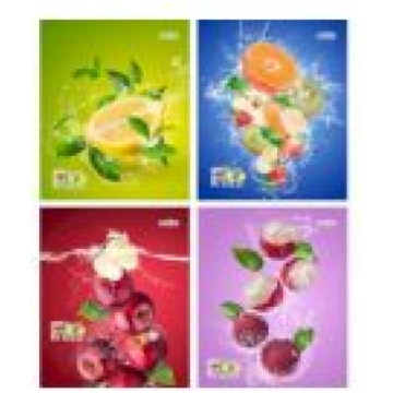 Klade rūtiņu 48lp. "Tutti Frutti"