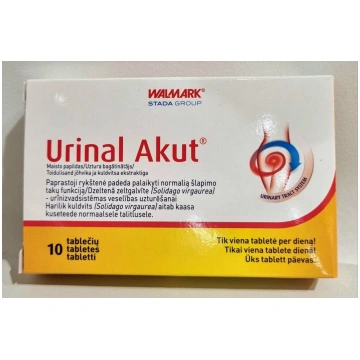 Urinal Akut Walmark tabletes N10