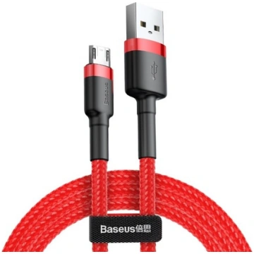 Kabelis micro USB 2.4A, 1m, divpusējs, Baseus Cafu