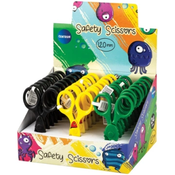 SCISSORS 120MM PLASTIC 89509 (4030969895092) ( JOI