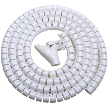 Kabeļu Tidy 16mm x 2m kabeļu vadības organizators 
