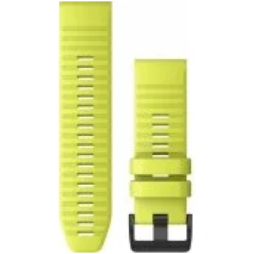 Garmin 26mm QuickFit Amp Yellow Silicone Band Siks
