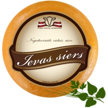 Ievas siers ar nātri - lielais ritulis